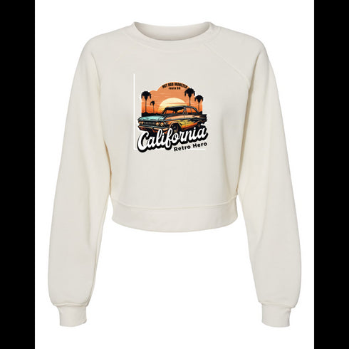 CALOLOUNIA RETRO HERO Bella canvas hoodie 7505